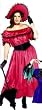 Plus Size Southern Belle Costume (Gloves and Parasol not included)