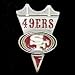 San Francisco 49ers Pin - NFL Football Fan Shop Sports Team Merchandise