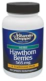 Vitamin Shoppe - Hawthorn Berries, 565 mg, 100 capsules