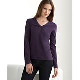 Charter Club Long-Sleeve V-Neck Tee at Charter Club