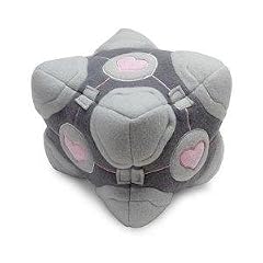 Portal 2 Companion Cube Pl�sch 17cm