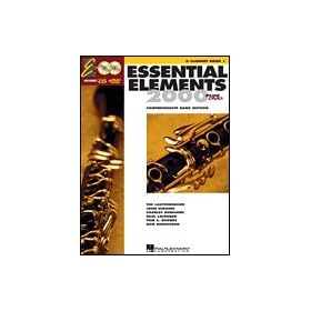 Essential Elements 2000 Bb Clarinet Book 1 Plus DVD