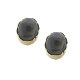 Smoky Quartz Gold Earrings by Avi Soffer, 1