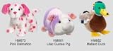 3 New Webkinz May 2012 Releases Lilac Guinea Pig & Pink Dalmation & Mallard Duck + Webkinz Gift Bag