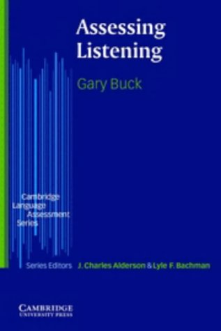 Assessing Listening (Cambridge Language Assessment)