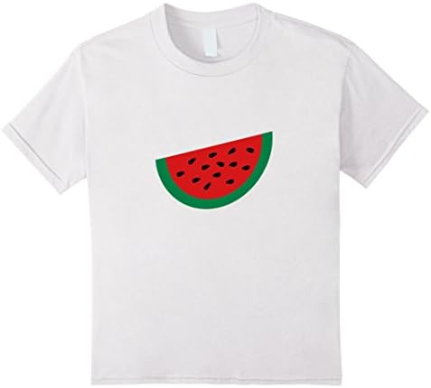 Kids Cool Watermelon Slice T-shirt (White) 10 White