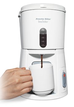 Proctor Silex 44301 BrewStation 10-Cup Dispensing Coffeemaker