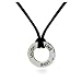 Eve's Addiction Live, Love, Laugh Sterling Silver Friendship Pendant