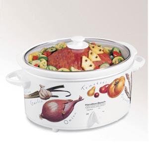 Hamilton Beach 5.5-Qt Oval Slow Cooker by Hamilton Beach