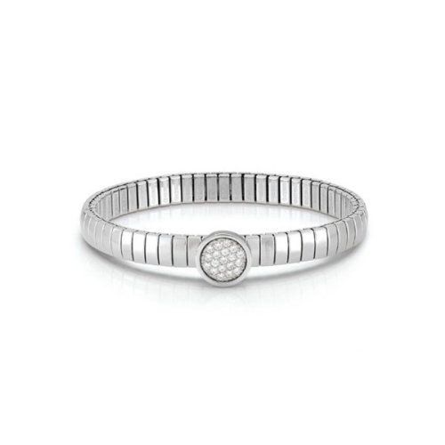 Nomination Damen-Armband Lotus Stahl Silber Steine Zirkonia Swarovski 043111/010 Preisvergleich