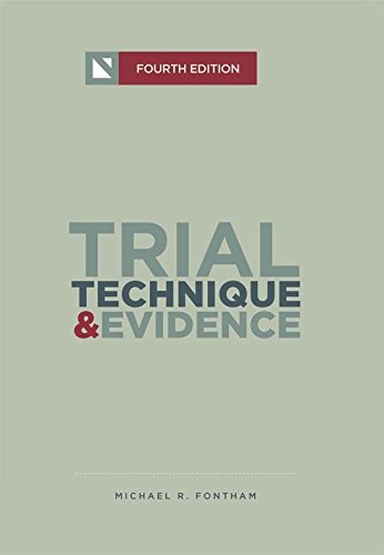 Trial Technique & Evidence: Trial Tactics and Sponsorship Strategies
