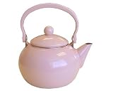  : Calypso Basics 2-Quart Enamel-on-Steel Teakettle, Pink