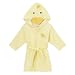 Baby : Infant Just One Year Hooded Bathrobe - Yellow