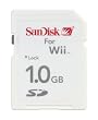 SanDisk Wii Gaming SD Memory 1 GB (retail package)
