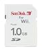 SanDisk Wii Gaming SD Memory 1 GB (retail package)