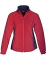 Toggi Lorane Fleece Jacket / Coat Size 16 - Colour Berry with Navy Blue