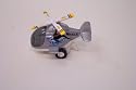 Air Whale Die Cast Helicopter Grey Color