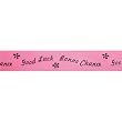 CitiRibbon Good Luck 5/8" (25 yds) Pink