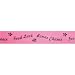 CitiRibbon Good Luck 5/8" (25 yds) Pink