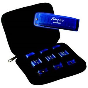 Hohner Blue Ice Harmonica 3 Pack