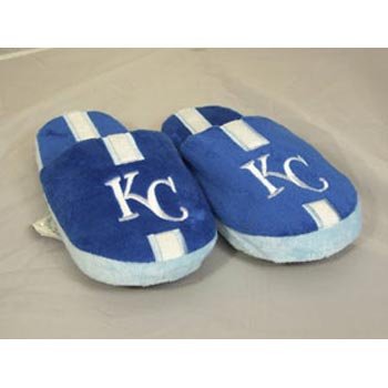 Kansas City Royals MLB Team Stripe Slide Slippers - Size 9