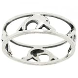 Sterling Silver Dolphin Ring