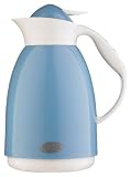 Thermos Paris Carafe 1.0L White/Pale Blue