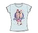 Search : I Love Lucy - Trend Setters Juniors / Girls T-Shirt In Light Blue