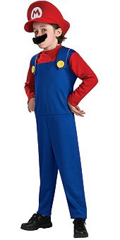 Super Mario Bros Mario Costume Child Medium