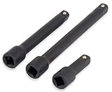 1/2 Inch Drive Impact Extension, 3-6-8 Inch, CRV - 3 Piece