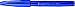 Pentel Brush Sign Pen - Blue (Pack of 10)