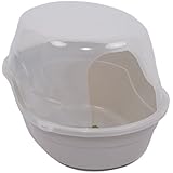Favorite 25-Inch Jumbo Covered Enclosed Cat Litter Box Extra Large, 2 Colors Available