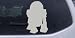 Search : Silver 2in X 3in -- Star Wars R2D2 Car Window Wall Laptop Decal Sticker
