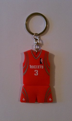 Houston Rockets Tracy McGrady #3 Home Jersey Keychain