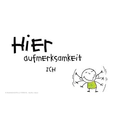 Fr�hst�cksbrettchen: Hier - Aufmerksamkeit - ICH