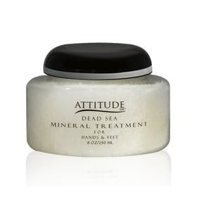 Attitudeline Green Apple Luxurious Dead Sea Salt Body Scrub ,Minerals and Essential Oils