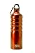 Oggi Lustre Aluminum Sport Bottle, Red