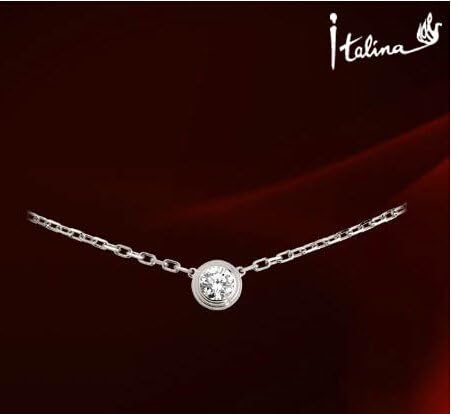 Popular Fashion Italina Rigant 2014 New Arrival Elegant Pendant Necklace Made With Austrian Crystal Stellux Tiny Necklace Top Quality RG60552 By Eva Fs.