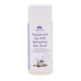 derma e Papaya and Soy Milk Refreshing Skin Toner, 6-Fluid Ounce Bottle
