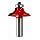 Freud 99-010 Quadra- Cut  1-1/2-Inch Diameter Classical Table Top Router Bit with 1/2-Inch Shank