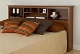 Headboards - King Storage Headboard - by Prepac Furniture