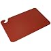 San Jamar CB121812 Cut-N-Carry Co-Polymer Cutting Board, 18" Length x 12" Width x 1/2" Thick, Red