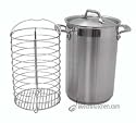 All-Clad Stainless Asparagus Pot with Steamer Basket