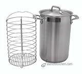 All-Clad Stainless Asparagus Pot with Steamer Basket