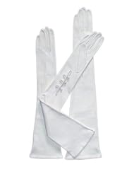 Ladies Italian Silk Lined Full Length Bridal Gloves by Fratelli Orsini by Fratelli Orsini