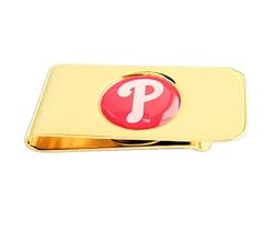 Philadelphia Phillies P Executive Money Clip Mlb Logo