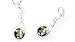 Round Cut Smoky Quartz Pendant Sterling Silver