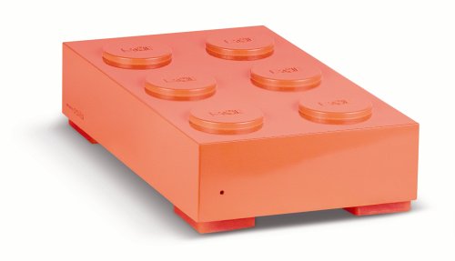 LaCie 250 GB Brick Desktop Hard Drive USB 20 Red 301062U
