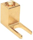Terminals & Kits: Gold Plated Barrier Spade Connector Screw Type
