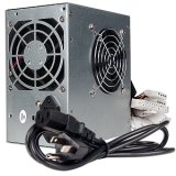GenMax 450W 20+4-pin Dual-Fan ATX Power Supply with SATA